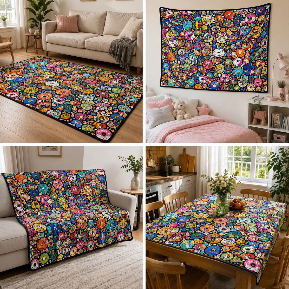 Blanket for Coloring & Relaxation