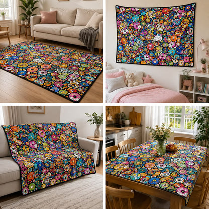 Blanket for Coloring & Relaxation