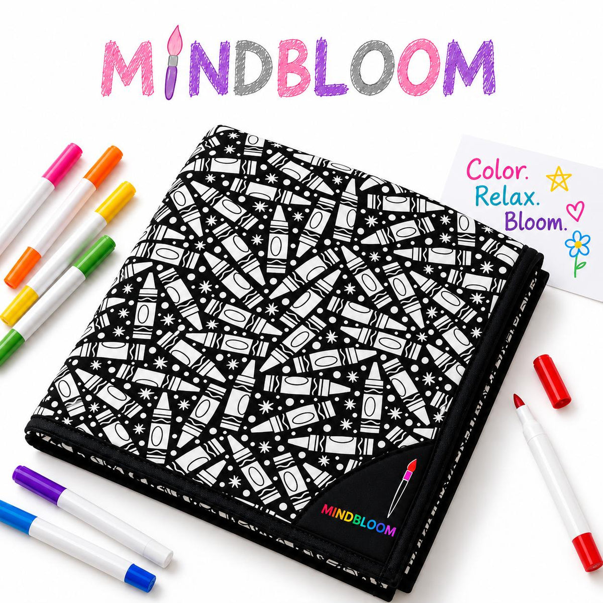 Blanket for Coloring & Relaxation