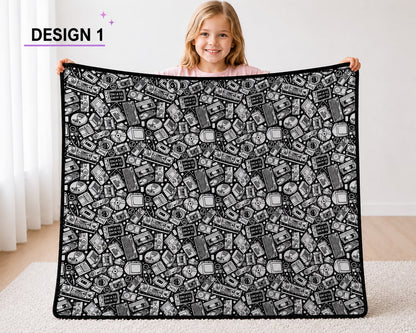Blanket for Coloring & Relaxation